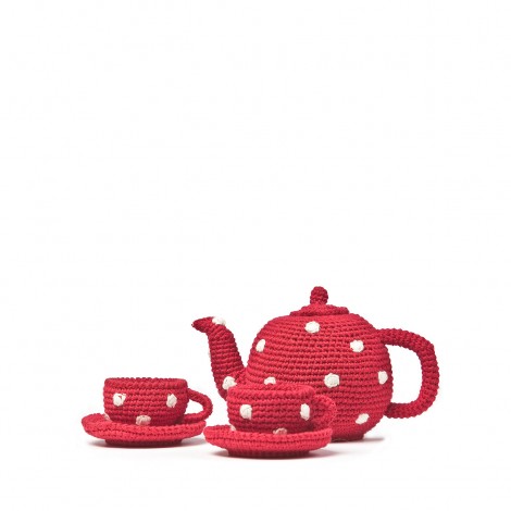 Tea Set - crochet- Anne-claire Petit