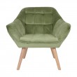 Fauteuil FELIZ velours