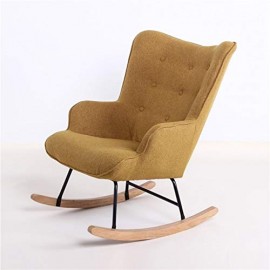 Fauteuil à bascule en tissu