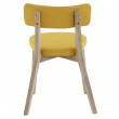 Chaise repas Alison jaune