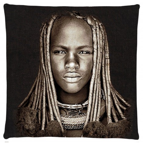 Coussin Himba Girl