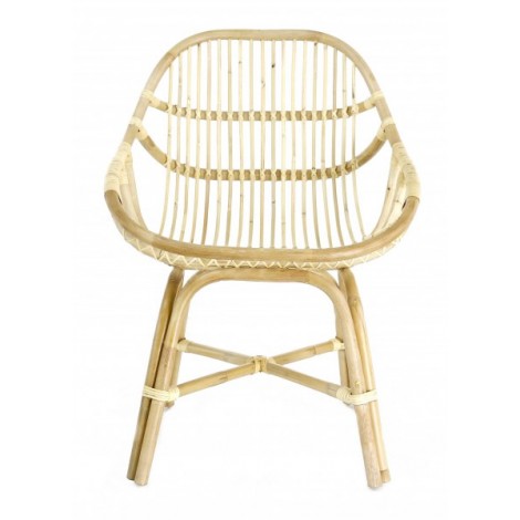 Fauteuil rotin naturel Tara