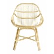 Fauteuil rotin naturel Tara