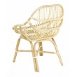 Fauteuil rotin naturel Tara