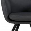 Fauteuil Carl tissus