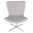 Fauteuil pivotant Pulp gris clair