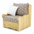 Fauteuil Dahu Edelwaiss taupe