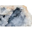 bloc de cristaux de celestine bleue ou pierre des Anges