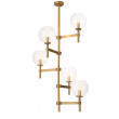 CHANDELIER JADE BRONZE VIEILLI EICHHOLTZ