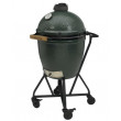 PACK BIG GREEN EGG START LARGE  SUR CHARIOT ROULETTES