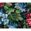 Tapis IDAHO BLACK HIBISCUS