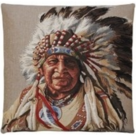 Coussin  Indian Classics Old Chief FS HOME