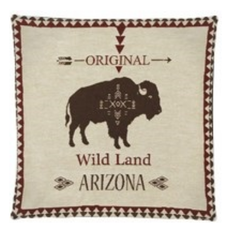 Coussin Buffalo Wild Land FS HOME