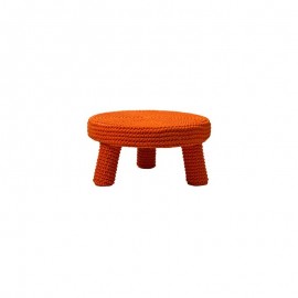 Tabouret en crochet - Anne-Claire Petit