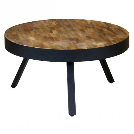 Table basse ronde Woody - PRO LIVING