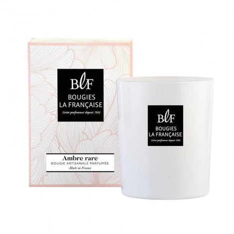 Coffret bougie parfumée 50h Ambre rare