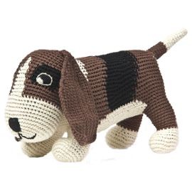 Chien Basset Hound en crochet - Anne-Claire Petit