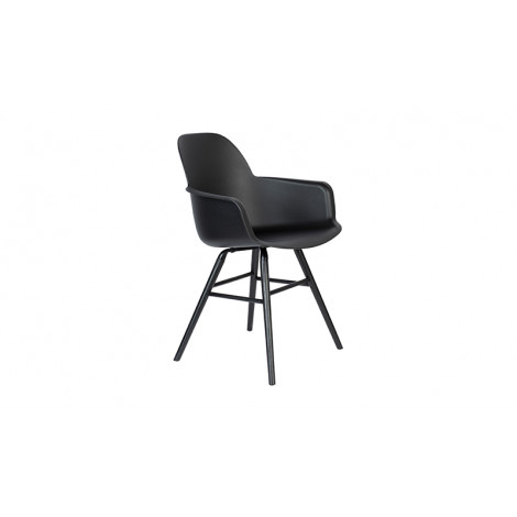 Fauteuil Albert Kuip tout noir - Zuiver