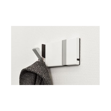 Porte-manteau Knax Stain couleurs, crochets gris