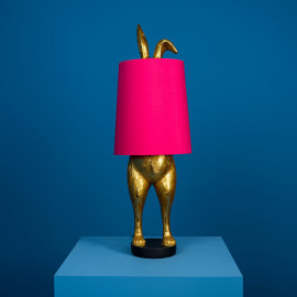 Lampe LAPIN BUNNY HIDING magenta