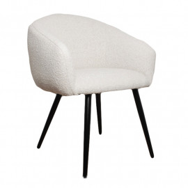 CHAISE BUBBLE WHITE PEARL ACCOUDOIRS