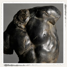 Torse d'Apollon noir