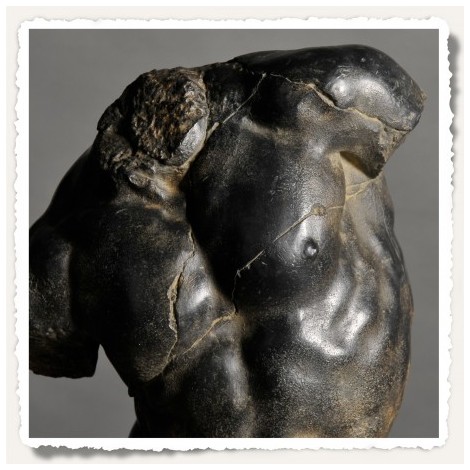 Torse d'Apollon noir