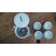 Théière avec 4 mugs porcelaine - Cookut