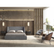 Fauteuil en tissu gris et noyer modèle 5184 Angel Cerdá S.L.