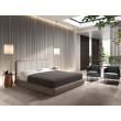 Fauteuil en tissu noir et blanc et similicuir noir modèle 5139 Angel Cerdá S.L.