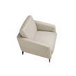 Fauteuil tapissé en cuir modèle 5094 Angel Cerdà, S.L