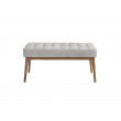 Tabouret en tissu gris foncé modèle 5107