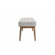 Tabouret en tissu gris foncé modèle 5107