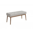 Tabouret en tissu gris foncé modèle 5107
