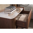 TABLE DE CHEVET NOYER ACIER TOP EN CERAMIQUE