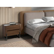 TABLE DE CHEVET NOYER ACIER TOP EN CERAMIQUE