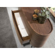COMMODE NOYER 3 TIROIRS PIEDS EPOXY