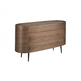 COMMODE NOYER 3 TIROIRS PIEDS EPOXY