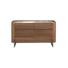 COMMODE NOYER PIED METAL TOP CERAMIQUE