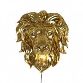 Applique murale Roi  Lion dore
