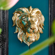 Applique murale Roi  Lion dore