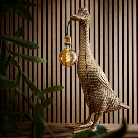 LAMPADAIRE DUCKY DORE POLYRESINE METAL