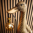 LAMPADAIRE DUCKY DORE POLYRESINE METAL